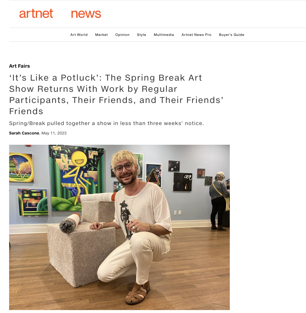 Artnet News, May 11, 2023