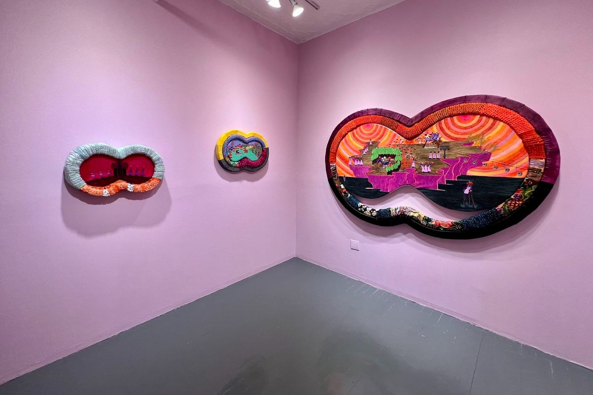 Installation View of Janet Lauren Hill's Origin Story